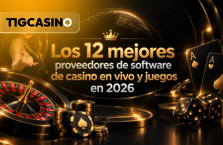 Los 12 mejores proveedores de software de casino en vivo y juegos en 2026